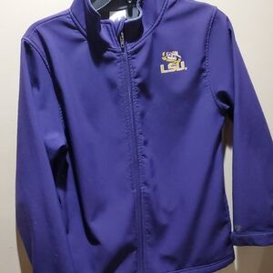 Russell Athletic Purple Varsity Jacket